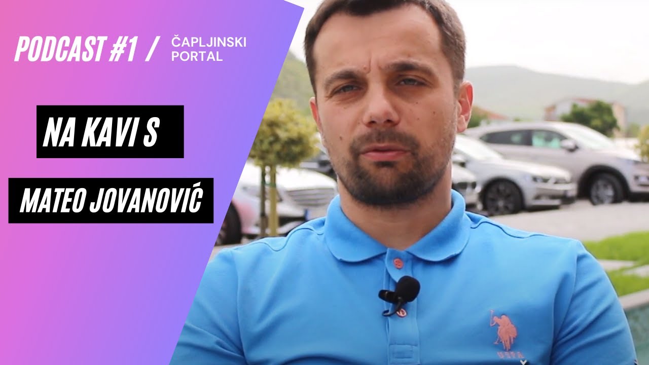 Podcast ''Na kavi s...'' - Mateo Jovanović: ''Tjelovježba i prehrana ključ su zdravog života''