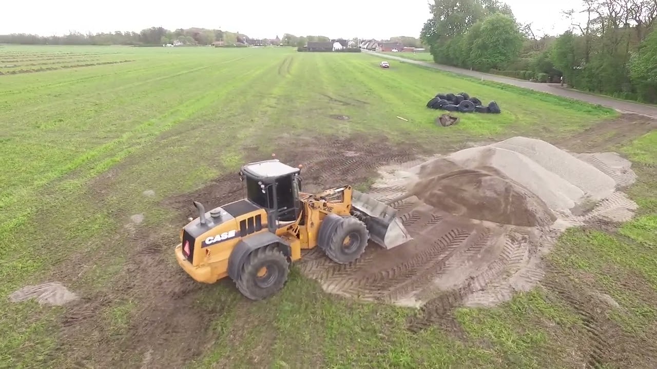 Egon Pedersen | Dræn | Bejstrup | Komatsu PC 170