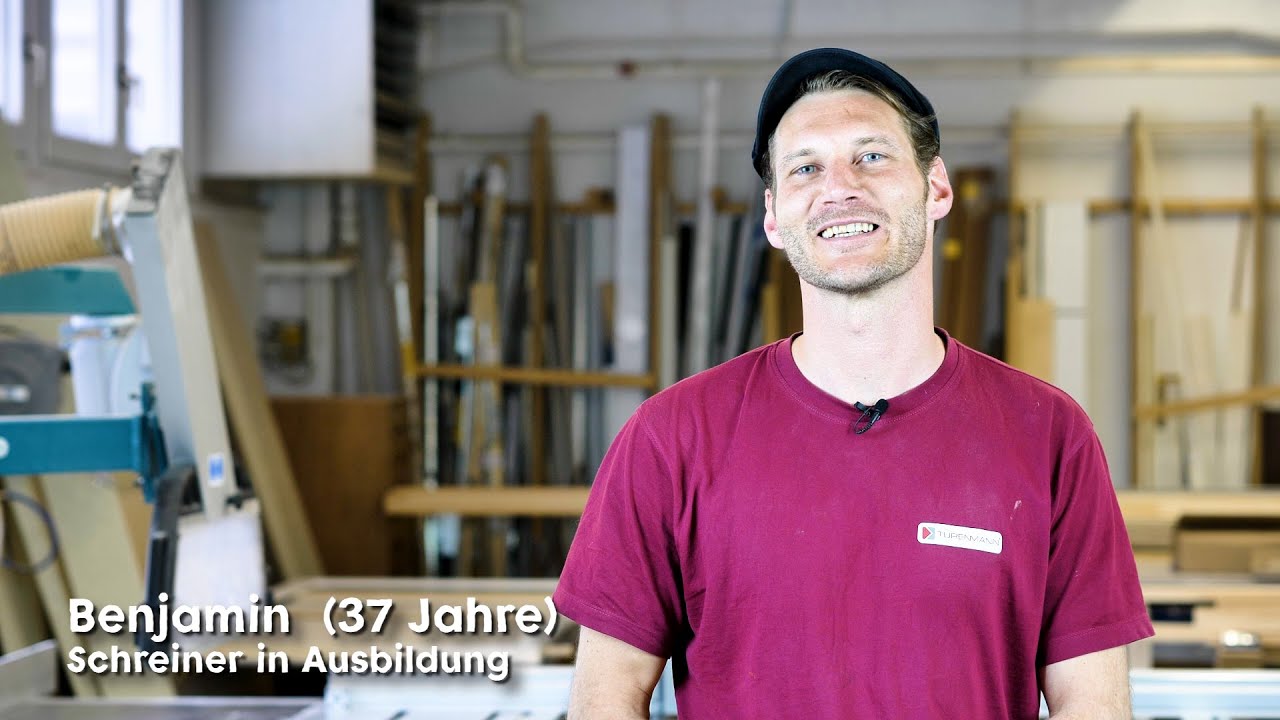 Handwerk statt Studium: Schreiner Benjamin Czech (37)