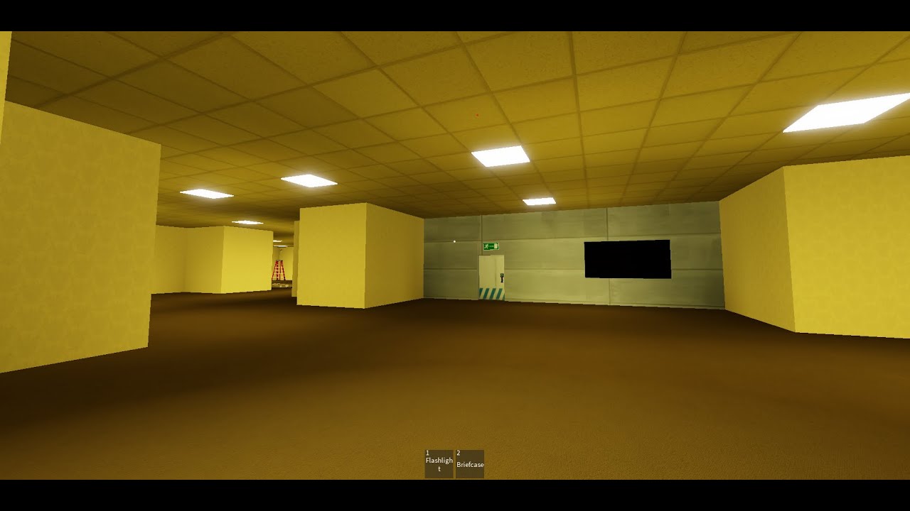 Roblox BACKROOMS first conact