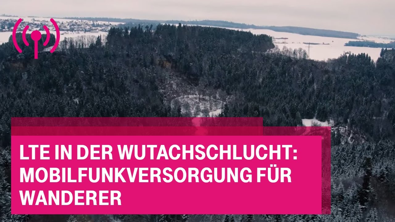 LTE in der Wutachschlucht: Mobilfunkversorgung f&uuml;r Wanderer
