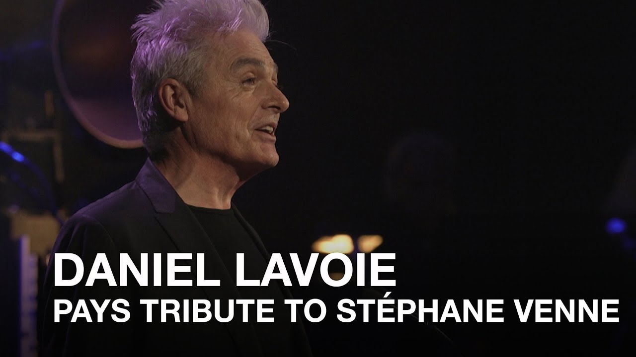 Daniel Lavoie pays tribute to Stéphane Venne | 2017 Canadian Songwriters Hall of Fame