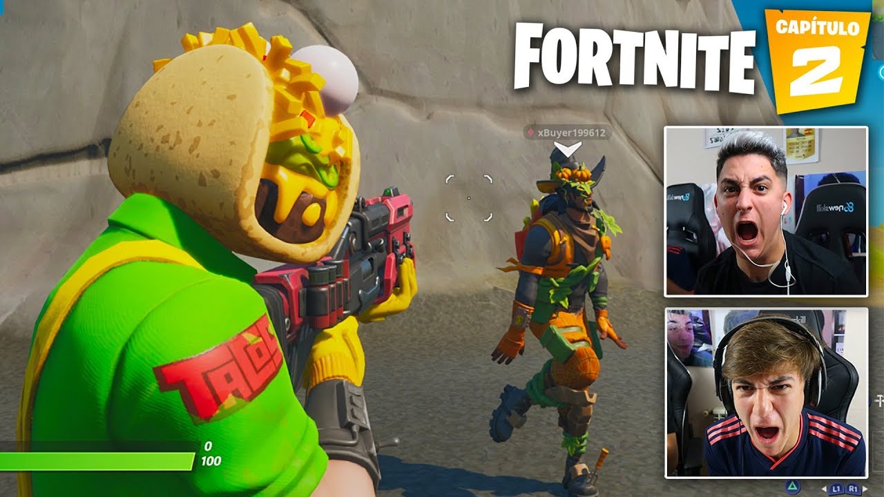 XBUYER vs MINIBUYER en FORTNITE CAP&Iacute;TULO 2
