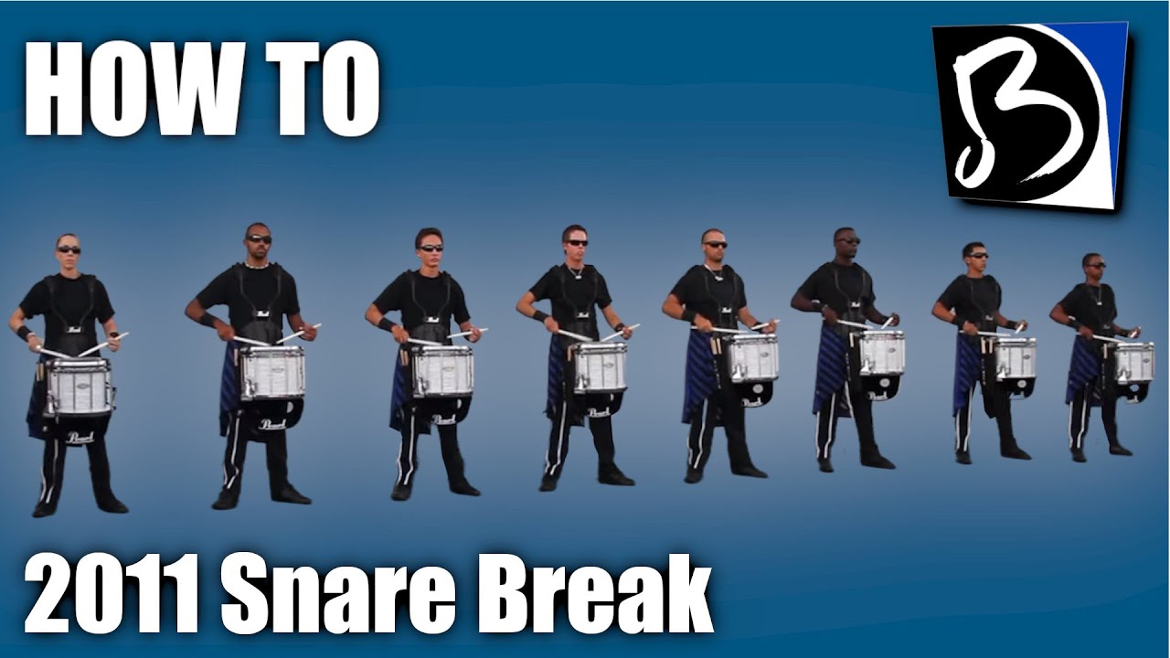 КАК играть Blue Devils 2011 Snare Break