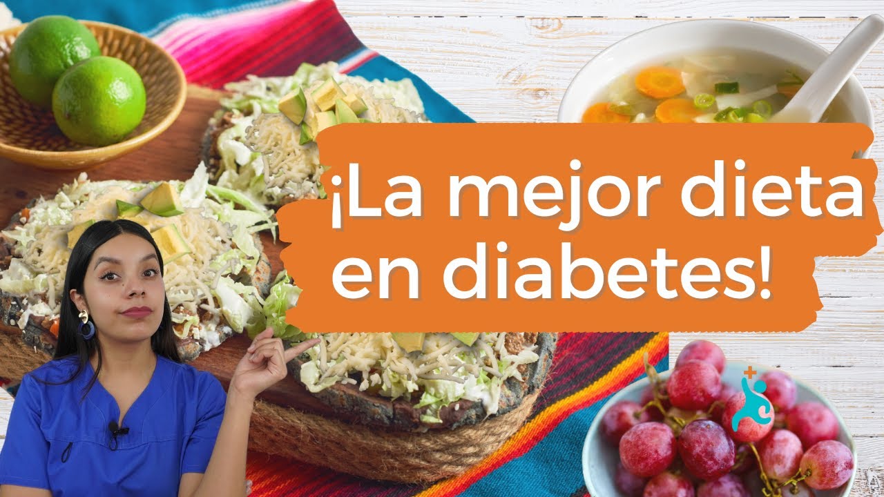 DIETA MEDITERRANEA para personas con DIABETES