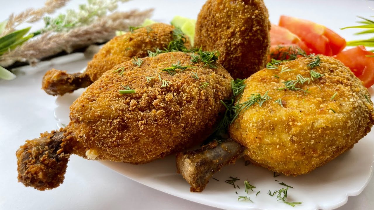 🍗 Курица с картошкой на косточке с хрустящей корочкой