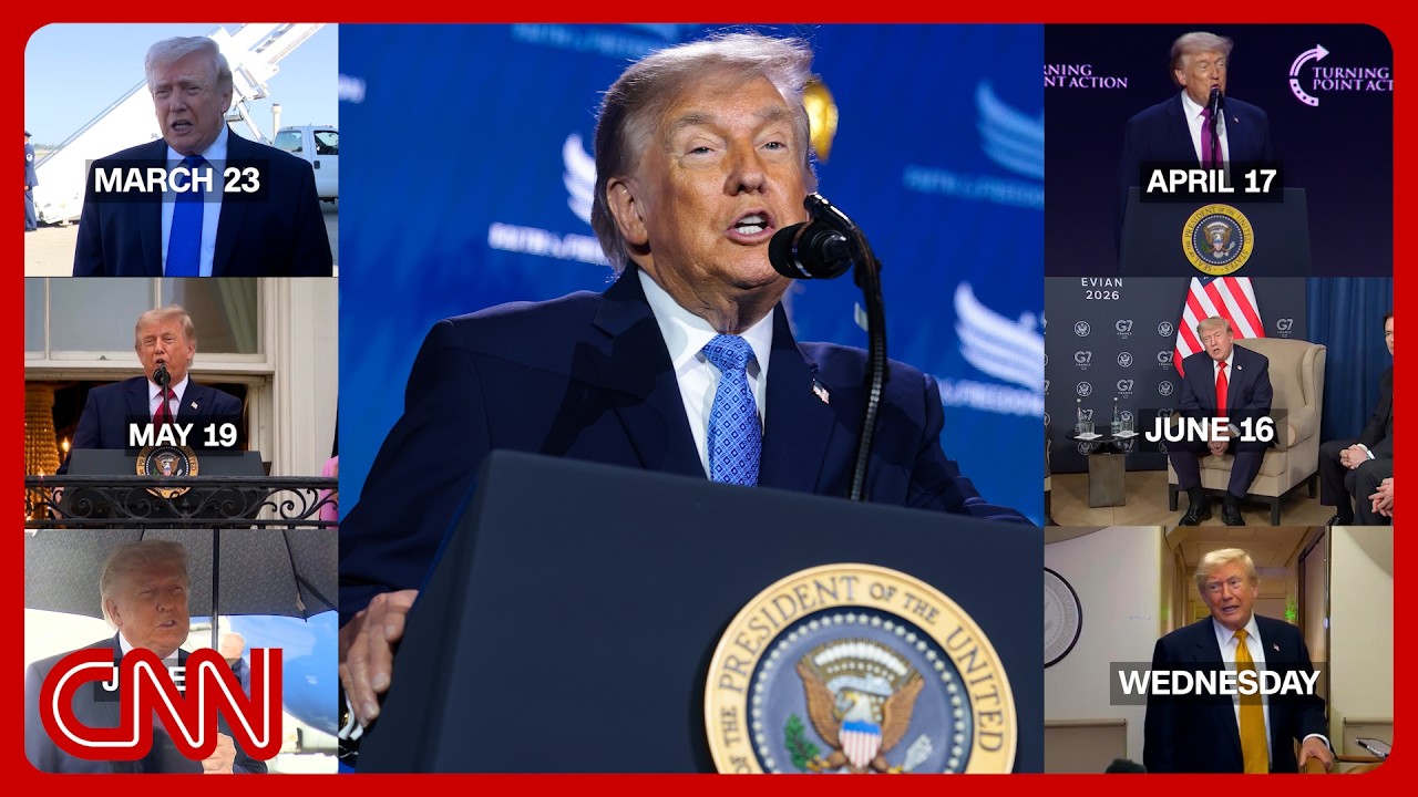 &lsquo;Looking very good&rsquo;: What Trump said about Iran deal for 15 weeks