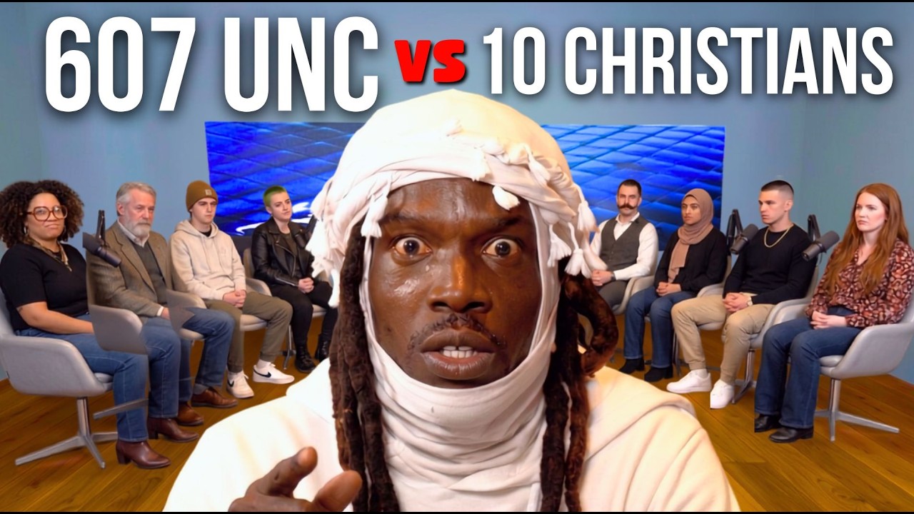 607 UNC vs 10 Skeptics (HEATED DEBATE)