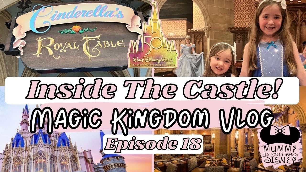 Cinderella's Royal Table Character Dining Inside The Castle 🏰 Magic Kingdom Disney World Vlog