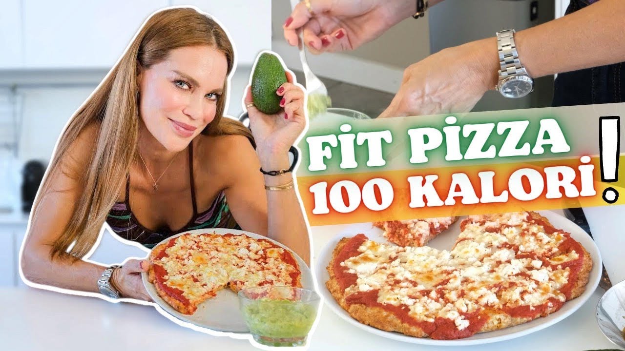 Sadece ''100 KALORİ FİT PİZZA!