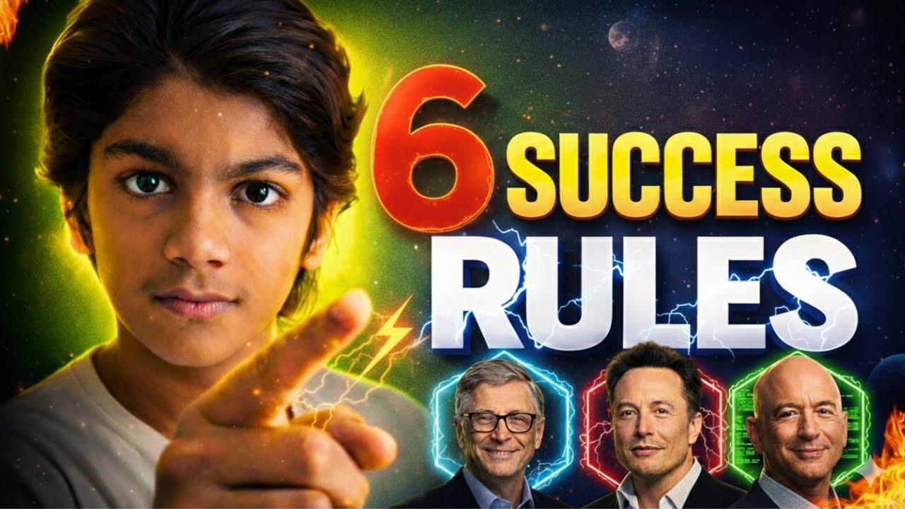 6 Success Rules That Will Change Your Life Forever ?| Success Mindset