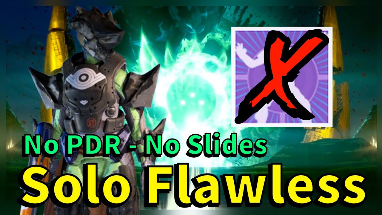 Solo Flawless 390 Crotas End на Titan — без PDR и Powerslides