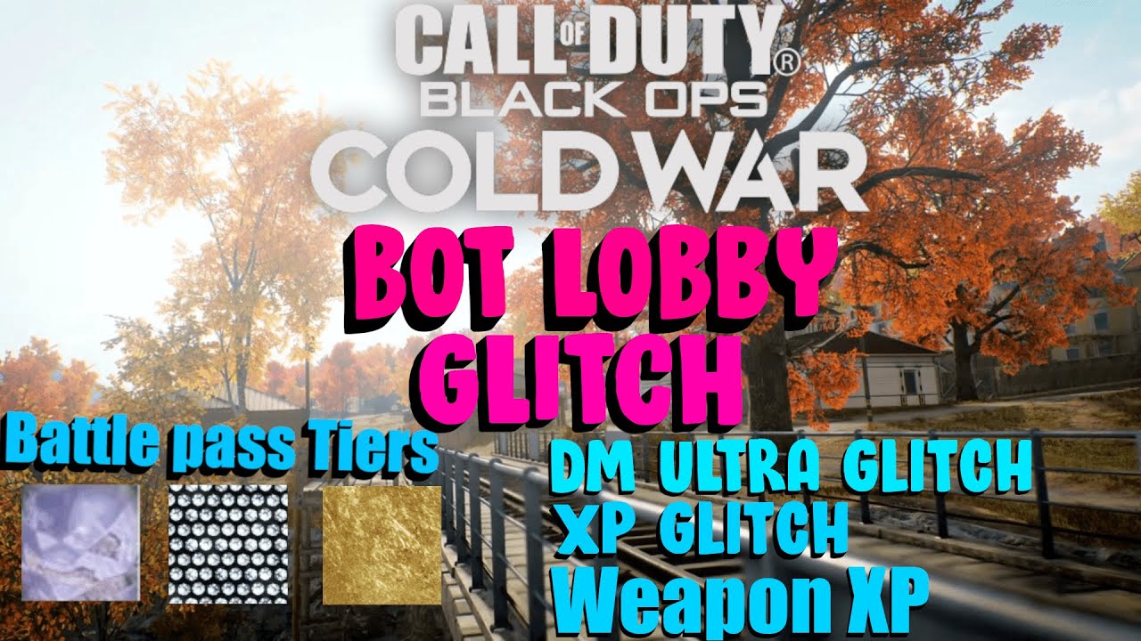 Cold War Glitches: Bot Lobby Camo Glitch
