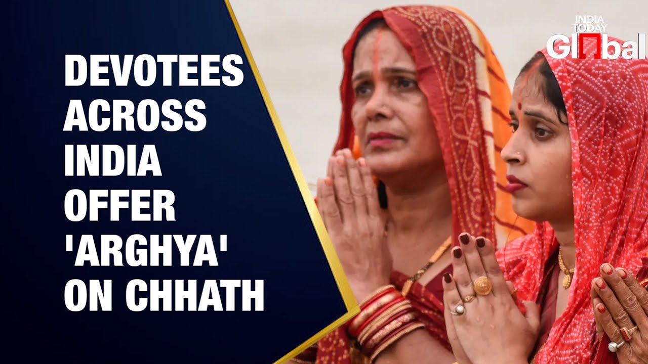 LIVE: Chhath Puja Rituals Begin — Devotees Offer Arghya at Sunrise Across India