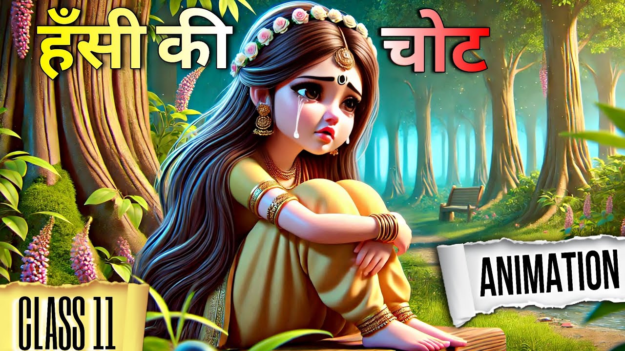 हसी की चोट class 11 | dev class 11 hindi antra | hasi ki chot class 11 hindi animation | one shot