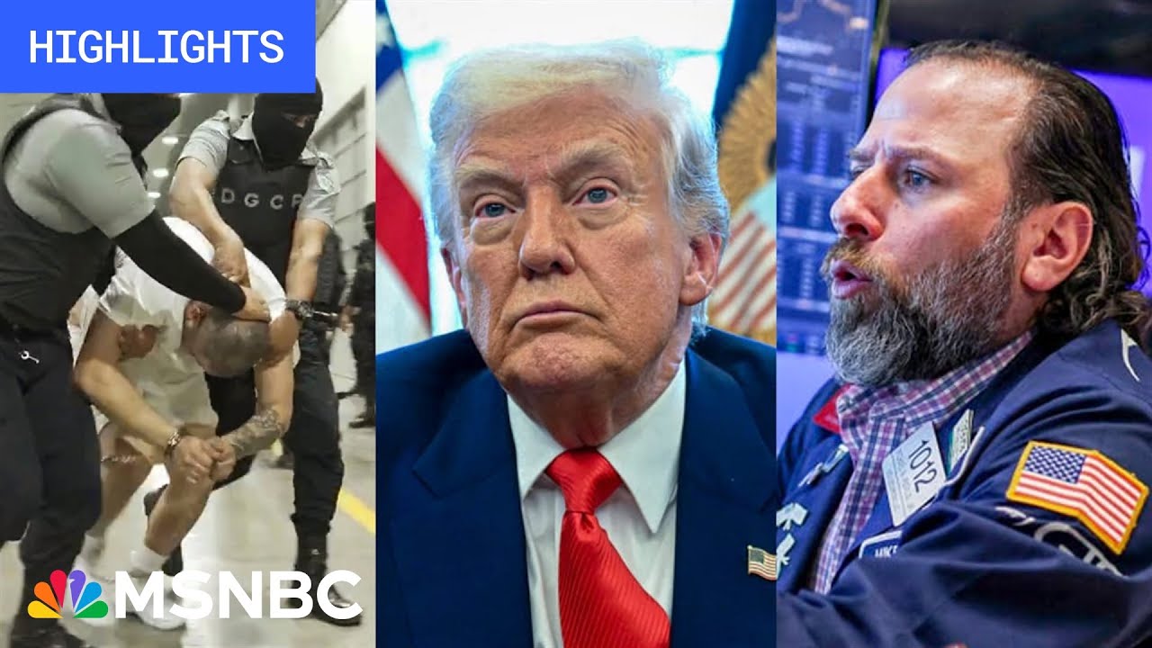 Supreme Court rules against Trump, stocks plunge: Trump’s First 100 Days - Day 81 | MSNBC Highlights