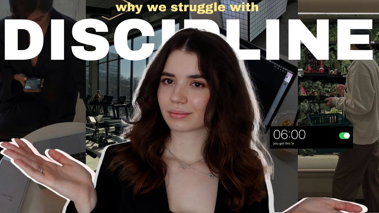 you're NOT lazy, you lack DISCIPLINE | mindset shifts, soft discipline, achieving consistency