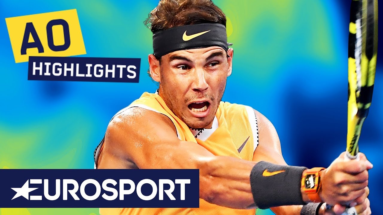 Rafael Nadal vs Alex de Minaur Highlights | Australian Open 2019 Round 3 | Eurosport