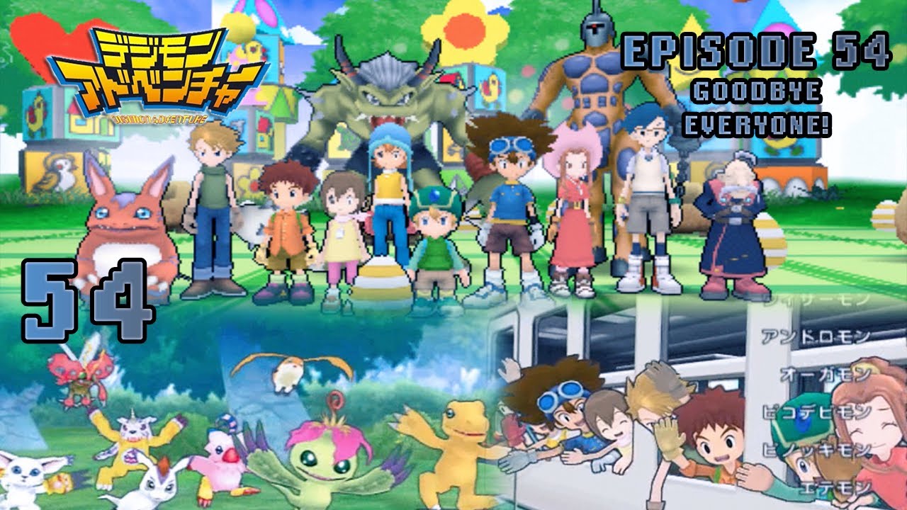 Digimon Adventure PSP - Walkthrough Episode 54 ~ Goodbye Digital World! [+ Credits]