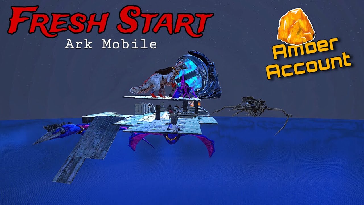 [Ark Mobile PvP] New Fresh Start Solo Taming and more