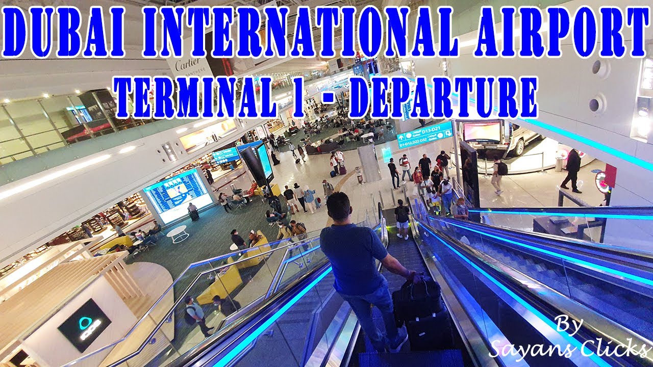 Dubai International Airport Departure | Walkthrough and Guide | Terminal 1 | SriLankan Airlines