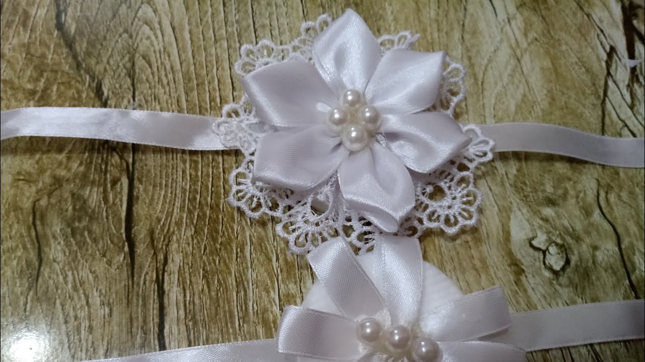 طريقة صنع رباط الحنة للعروس