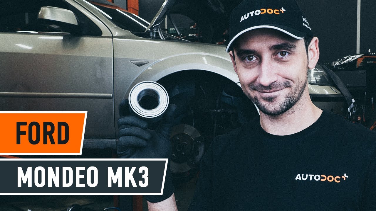 Wie FORD MONDEO MK3 Radlager vorne wechseln [AUTODOC TUTORIAL]