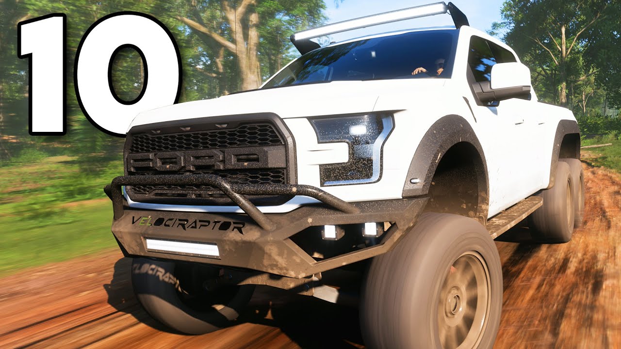 Forza Horizon 5 - Part 10 - HENNESSEY VELOCIRAPTOR 6x6 BUILD