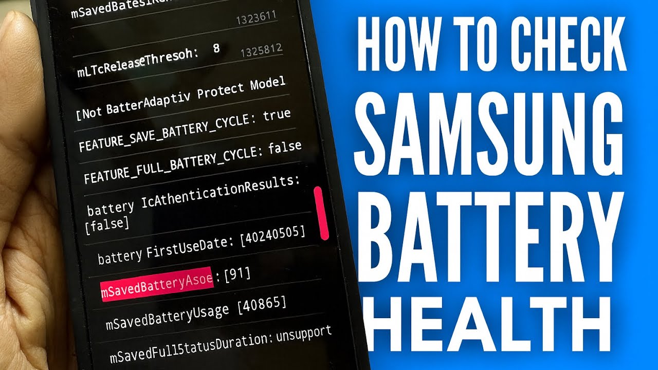 (Malayalam)How to Check Samsung Battery Health Officially (Know If You Need a Battery Replacement)