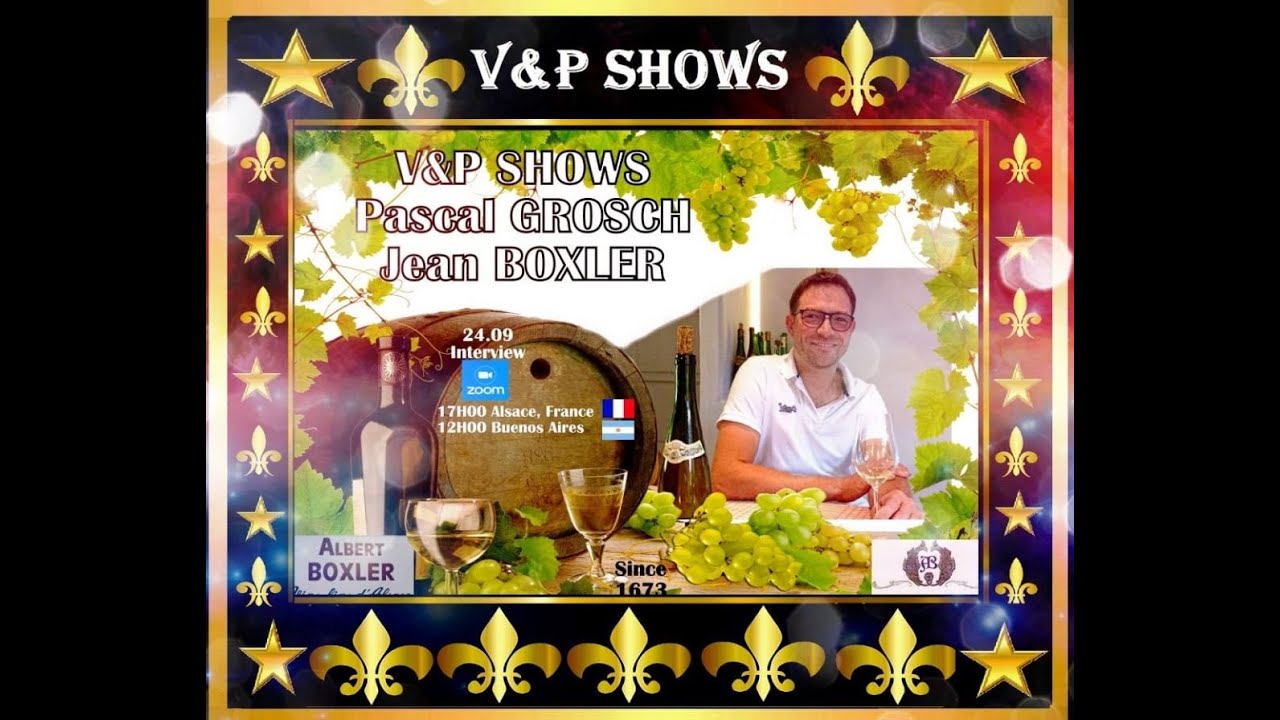Interview : Jean BOXLER, 24.09.2020, Propriétaire du Domaine Albert BOXLER -Niedermorschwihr, Alsace
