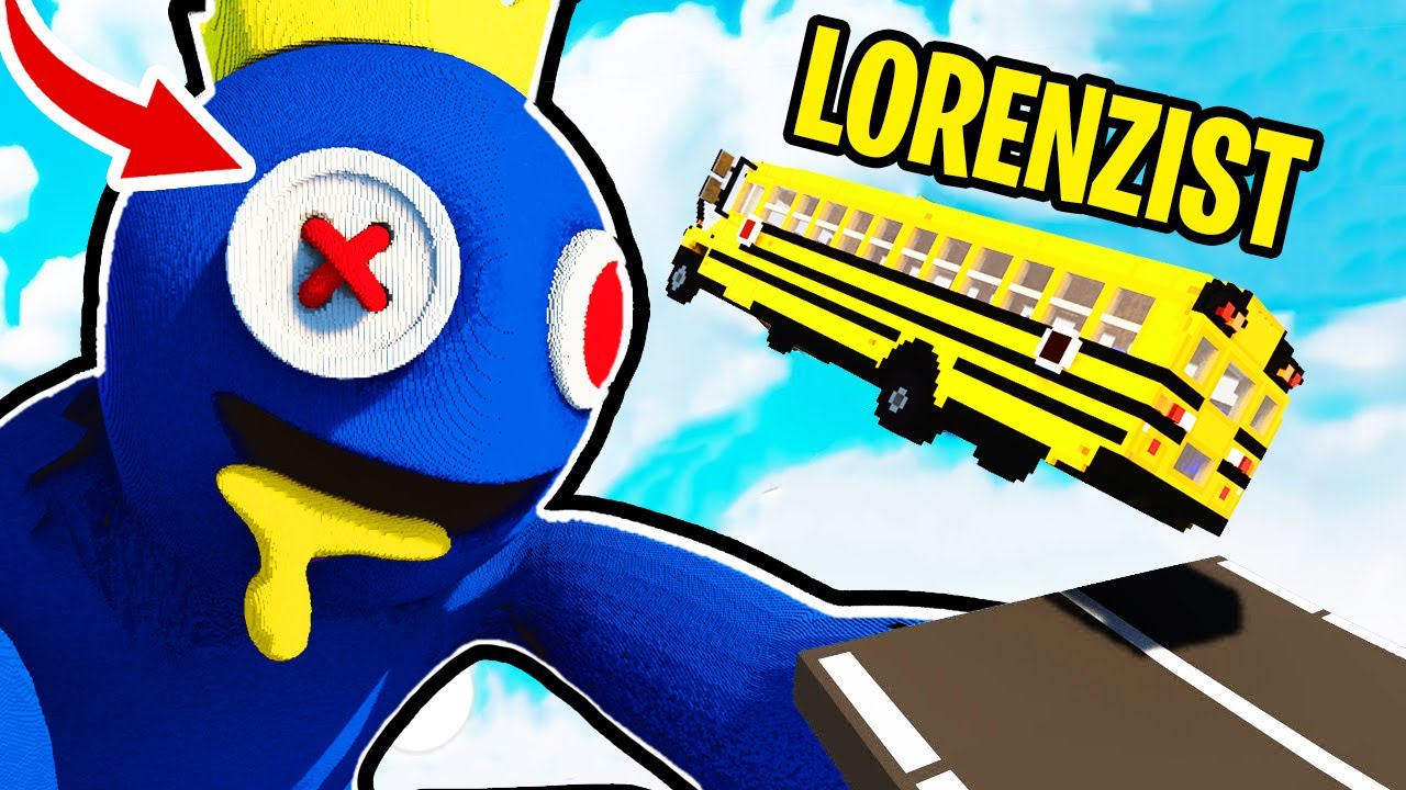 BLUE GIGANTE dei RAINBOW FRIENDS Vs AUTO su TEARDOWN!!