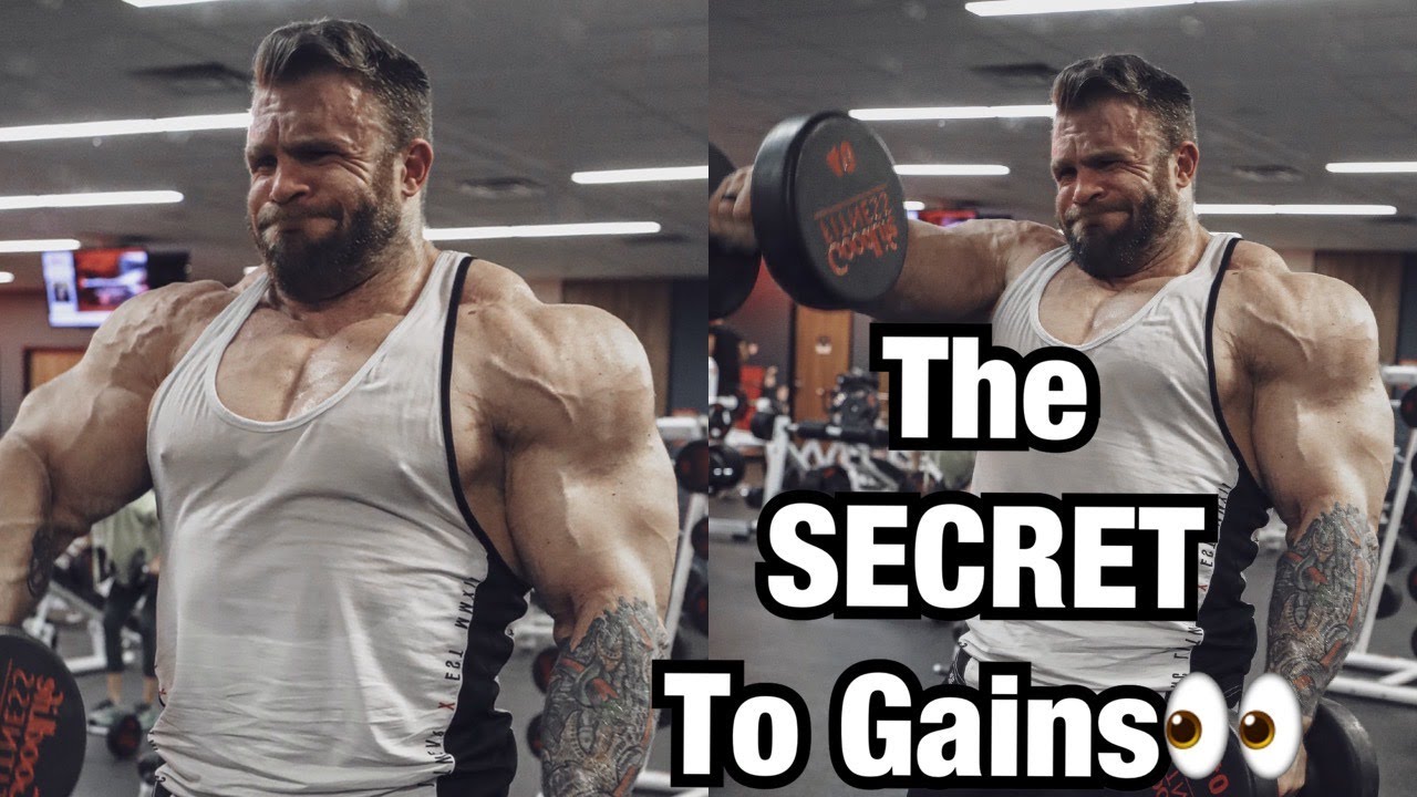 365lbs SHOULDER PRESS!?! | Bulking Tips And Shoulder Workout With Iain Valliere