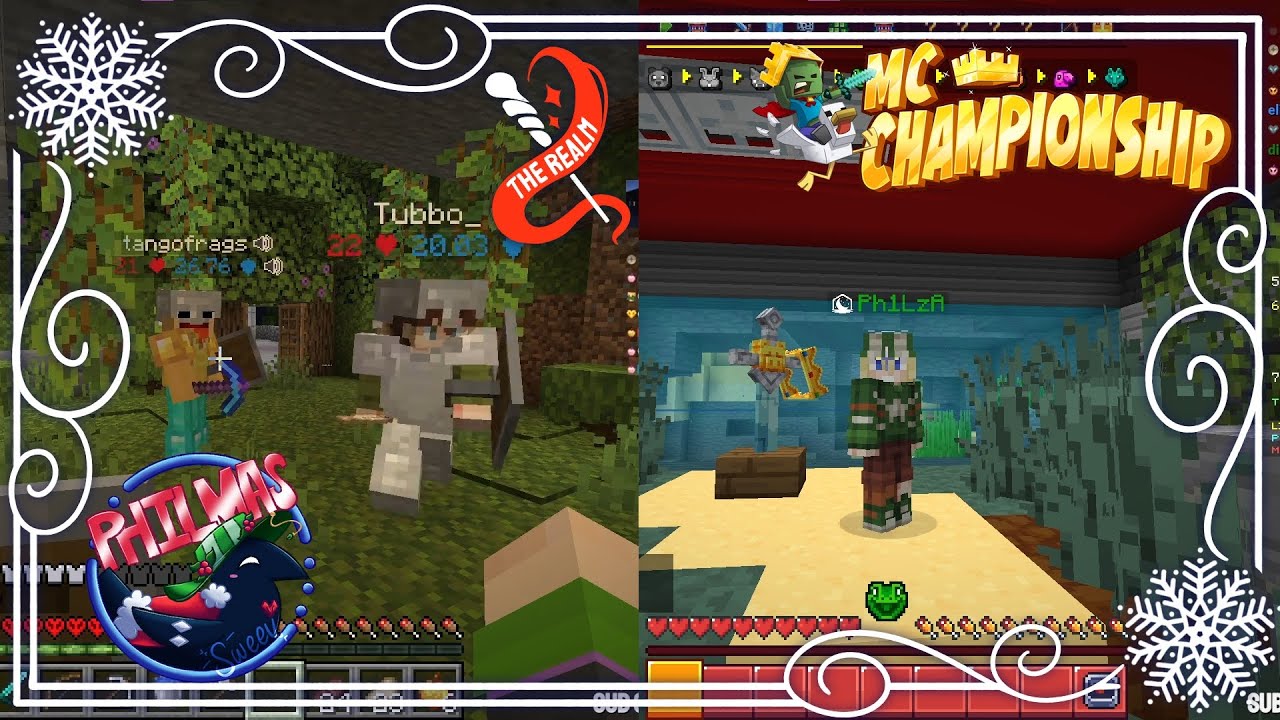 🎄12 DAYS OF PHILMAS!🎄DAY 7 • The Realm SMP & MCC Party 2 - Philza VOD - Streamed on December 7 2024