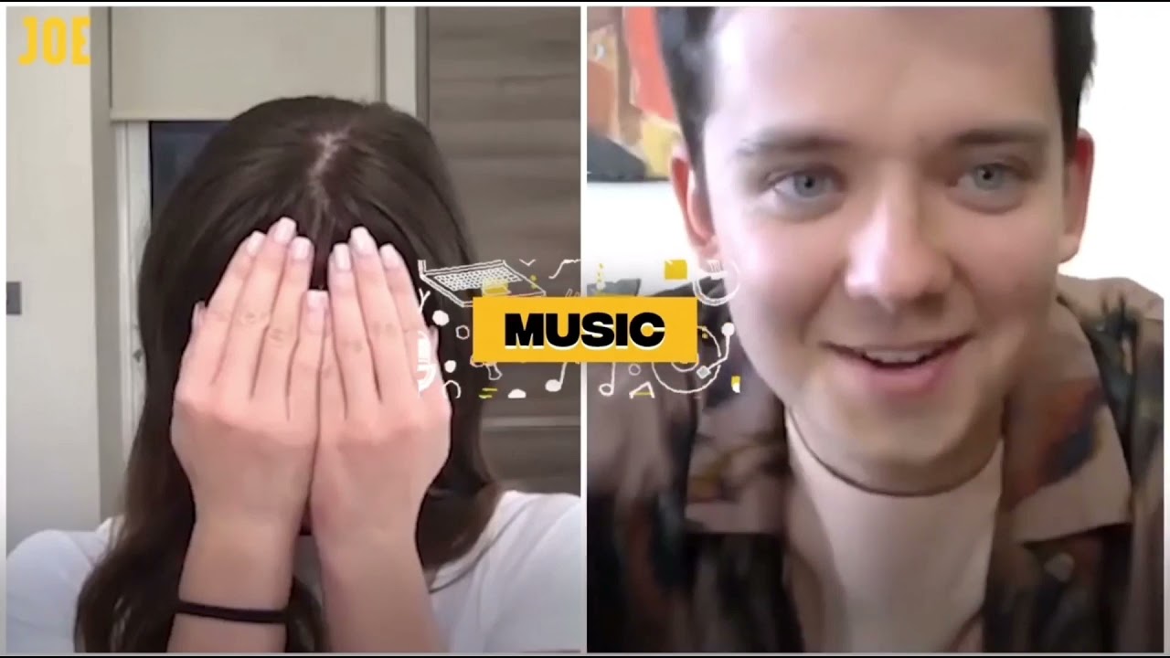 Best Moments between #AsaButterfield and #MimiKeene during the promotions for #SexEducation season 3