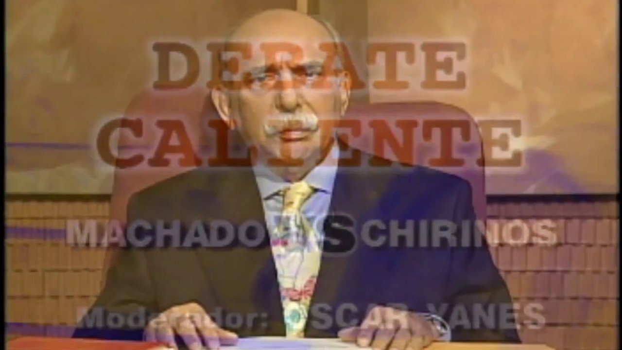 1998. Debate Caliente: Luis Alberto Machado Vs. Edmundo Chirinos