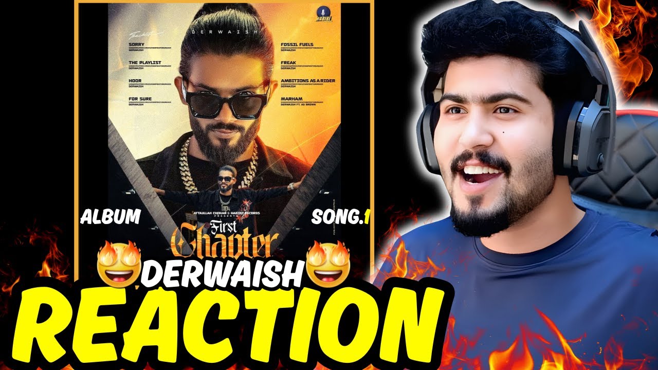 Reaction On Derwaish Sorry New Song 😍💀| First Chapter Album | 2k25 | Usama Reaction