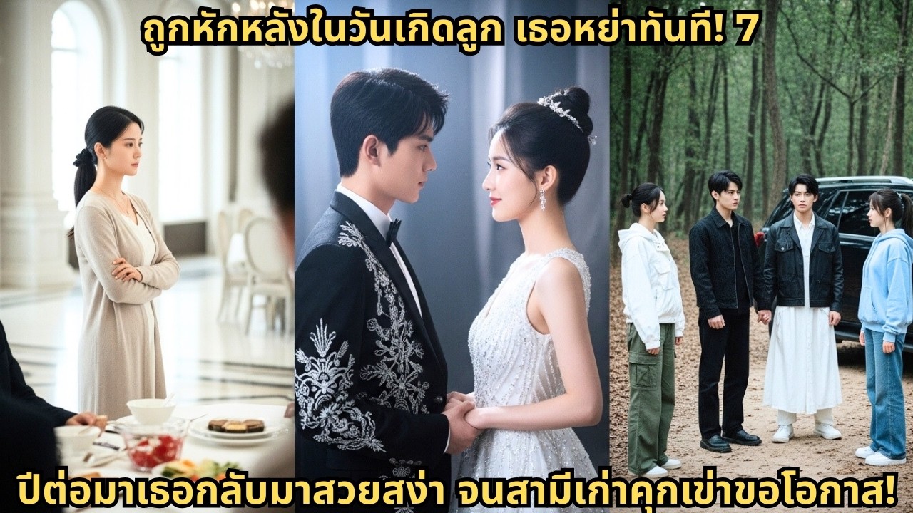 ถูกหักหลังในวันเกิดลูก เธอหย่าทันที! 7 ปีต่อมาเธอกลับมาสวยสง่า จนสามีเก่าคุกเข่าขอโอกาส!