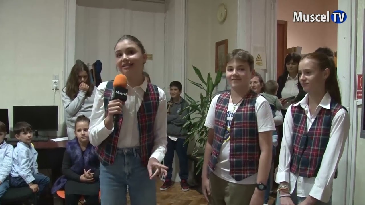 jurnal MUSCEL TV 29 09 2025 NOAPTEA BIBLIOTECILOR 2025 LA BIBLIOTECA MUNICIPALĂ „ION BARBU”