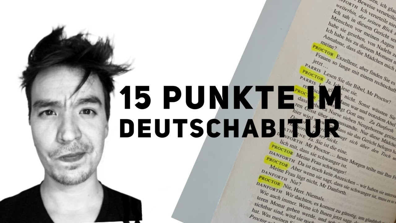 15 Punkte im Deutschabitur