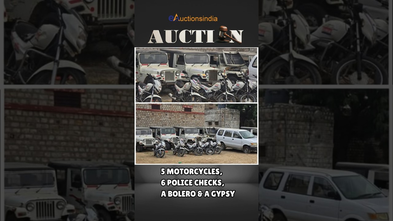 🚨 Scrap Vehicle Auction at Barmer Police Line! 🚨