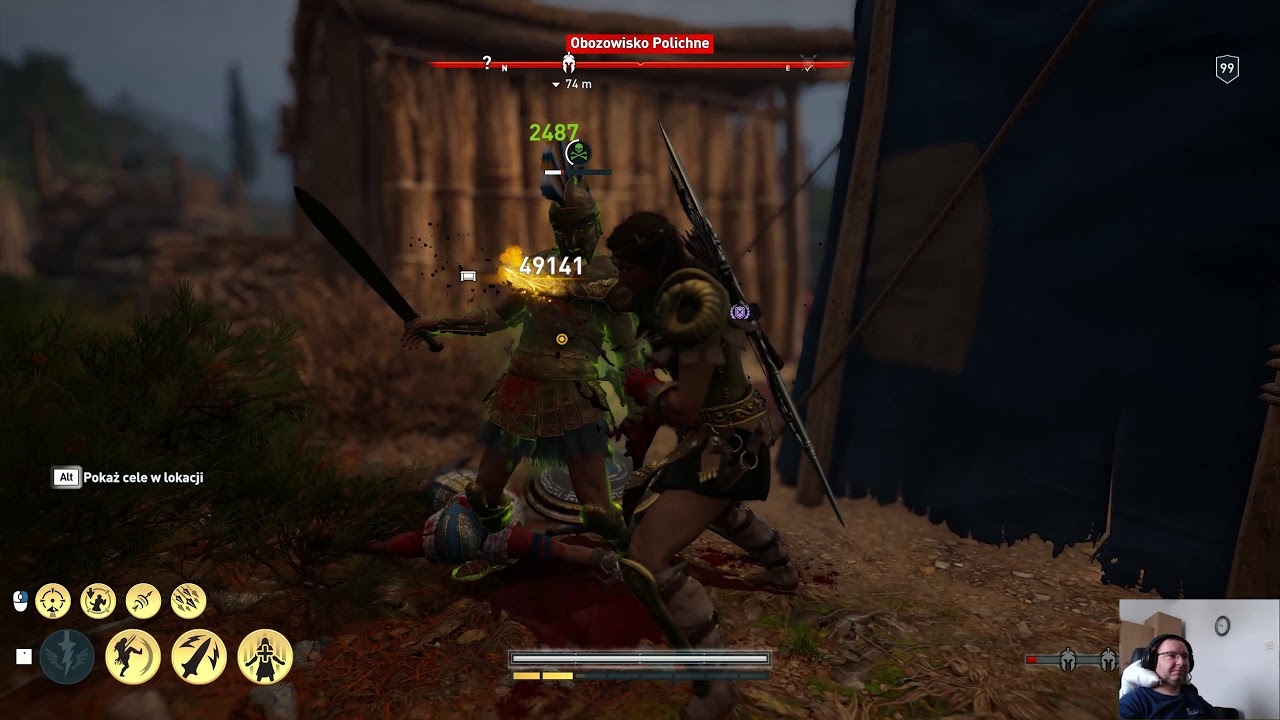 Assassin's Creed Odyssey #180 GAME+ - Mesenia: Obozowisko Polichne, Ob&oacute;z Tamyris | WAZAARI
