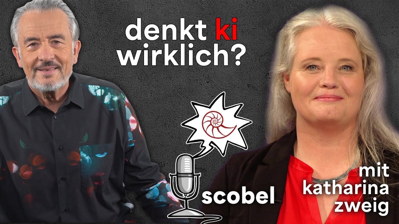 Weiß die KI, dass sie nichts weiß? – scobel im Gespräch: Mit Katharina Zweig