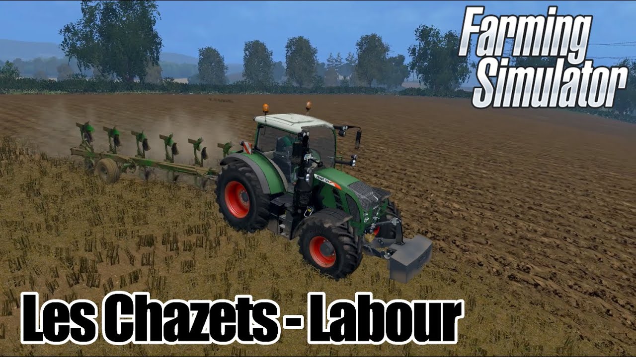 FS15 / Les chazets / La petite ferme / On laboure !!! (épisode 2)