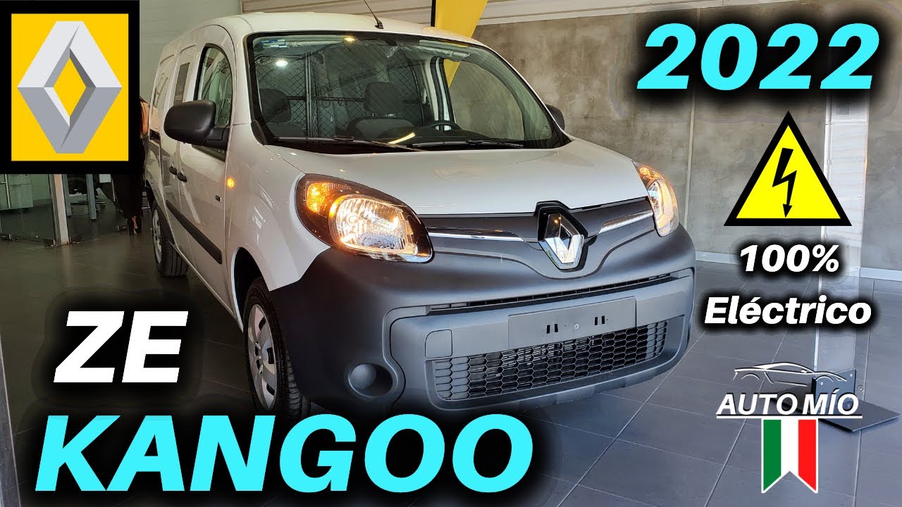 ✅ Renault KANGOO ZE 2022 100% Eléctrico | Ficha Técnica | $$$ Todos Los Detalles