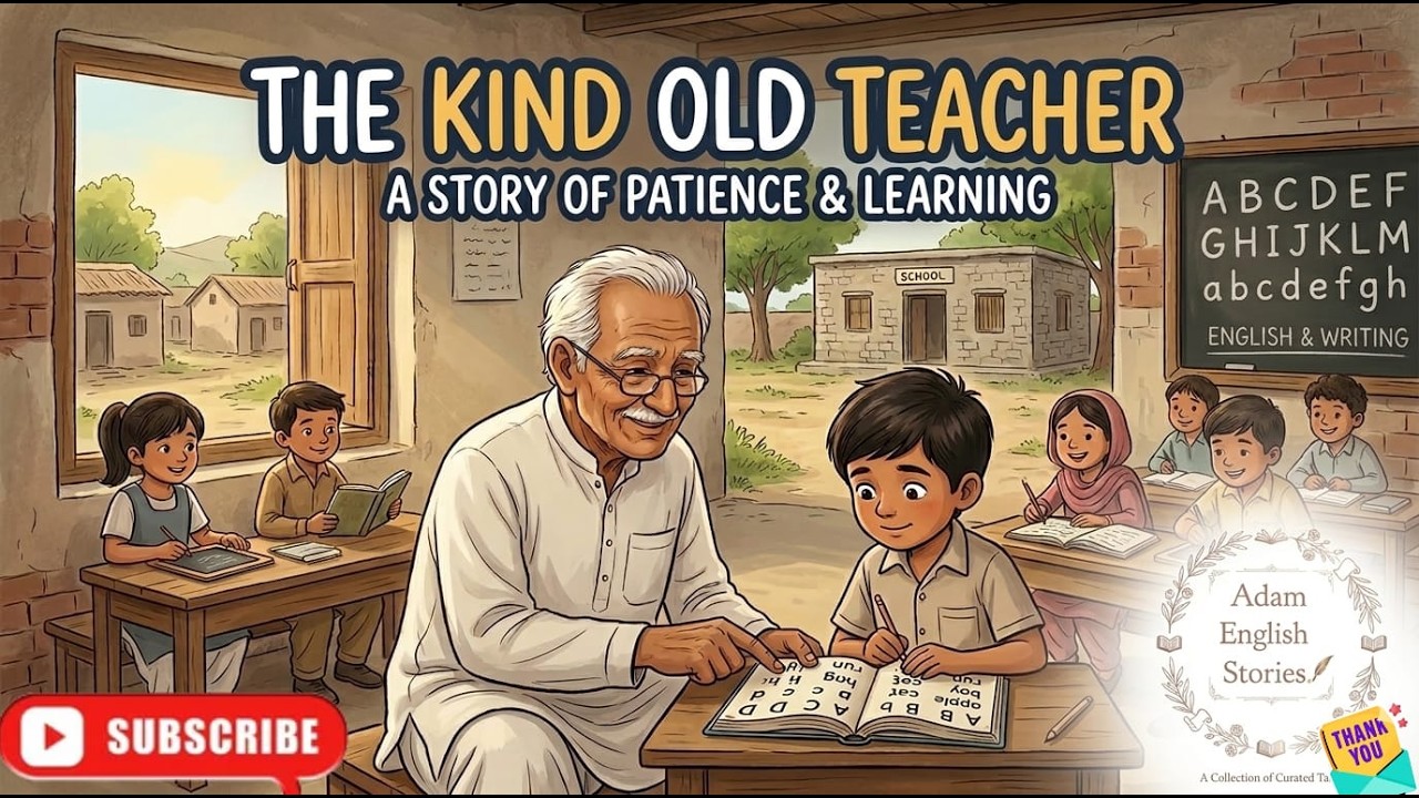 The Kind Old Teacher: A Heartwarming Story of Patience and Learning
