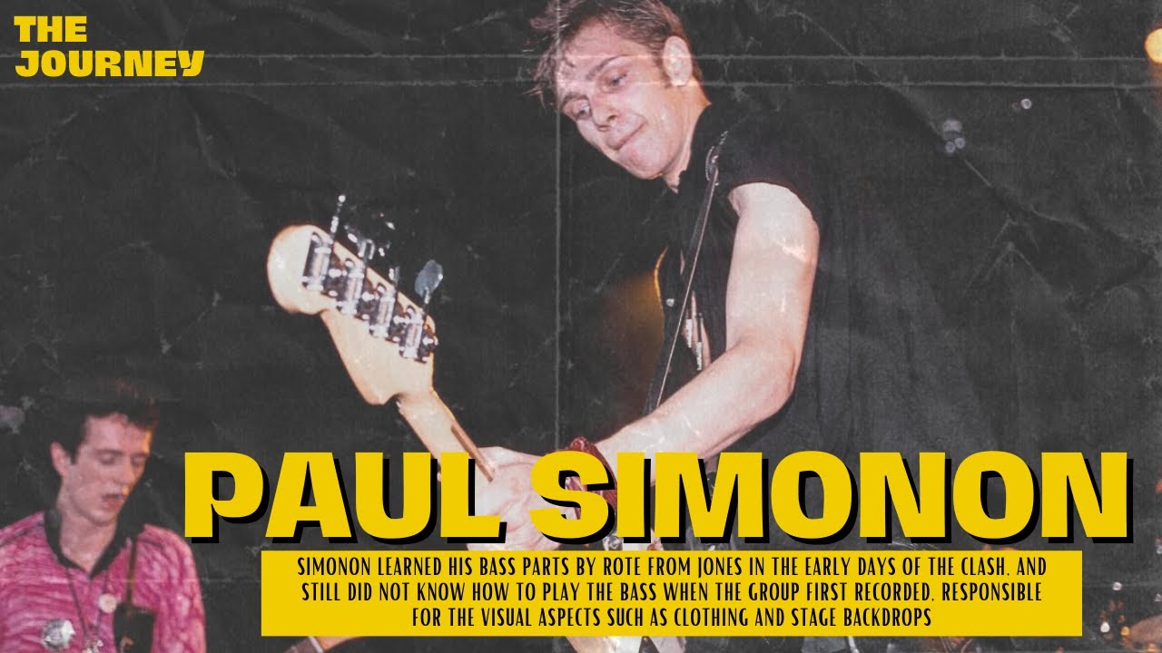 Paul Simonon A Punk Who Won't Stop Working, The Clash's Style Is Because Of Him