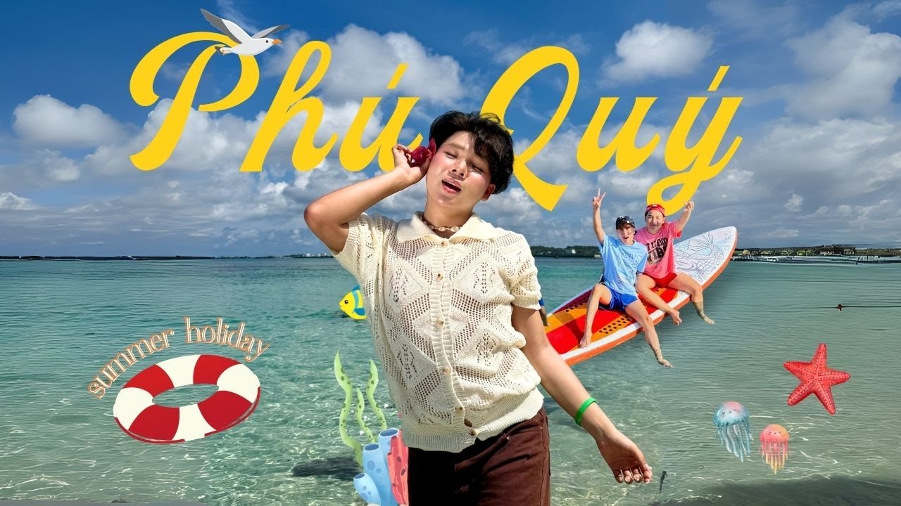 Vlog 08 | 4 ngày 3 đêm ở Phú Quý ăn gì, chơi gì | Lần đầu đi du lịch 2 người cùng bạn thân 🏖️🐠🪸