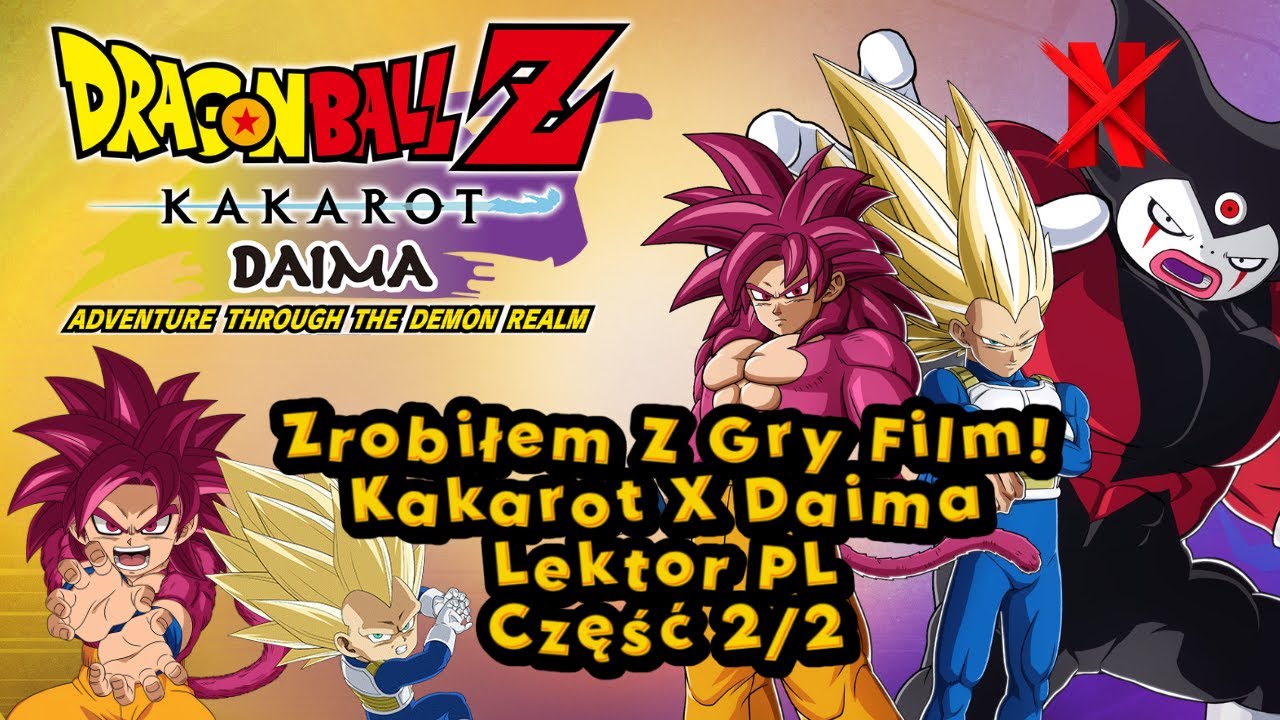 Dragon Ball Daima 2/2 - Lektor PL - Dragon Ball Z Kakarot x Daima - Zrobiłem Film/Anime Z Gry ✨