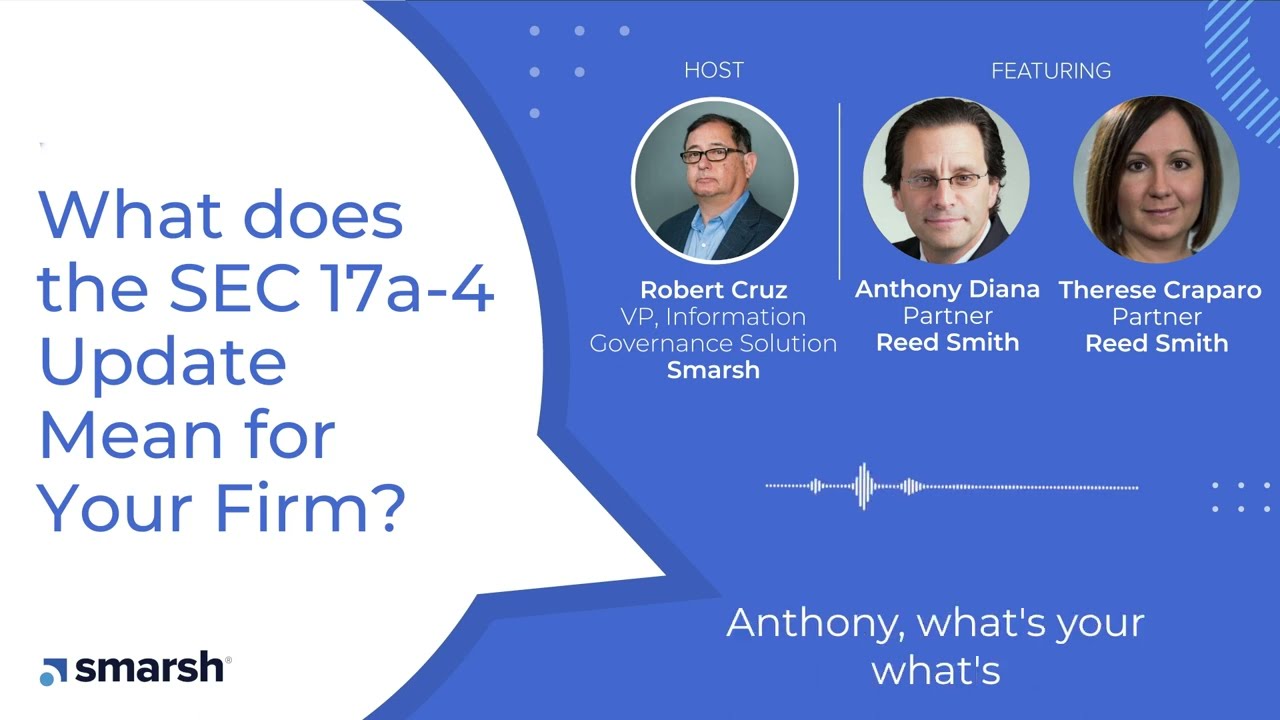 What Does the SEC 17a 4 Update Mean for Your Firm
