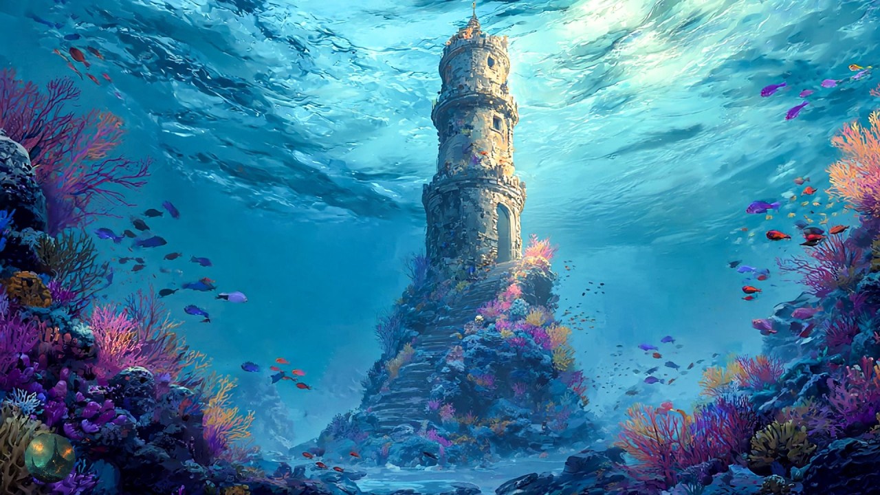 Beyond the Abyss 🌌 Sci-Fi Oceanic Ambience & Mysterious Alien Music for for Relax & Mindfulness 🌊